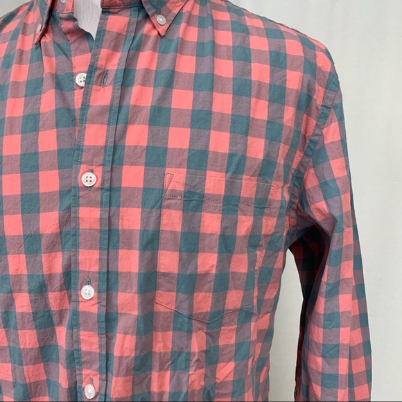 J.Crew Mercantile Flex Plaid Check Button Up Long Sleeve Shirt - Picture 6 of 6